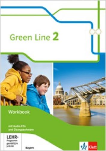 Green Line 2, Workbook m. Audio-CDs und Übungssoftware (Ausgabe 2017, LehrplanPlus)